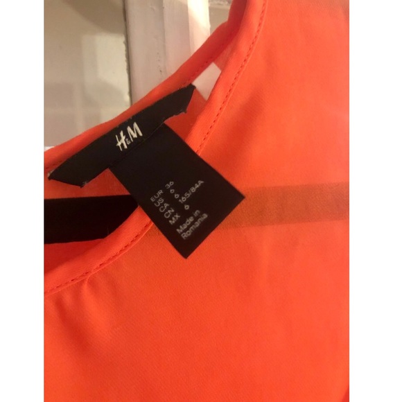 H&M Sleeveless Top in Clementine - Picture 3 of 3